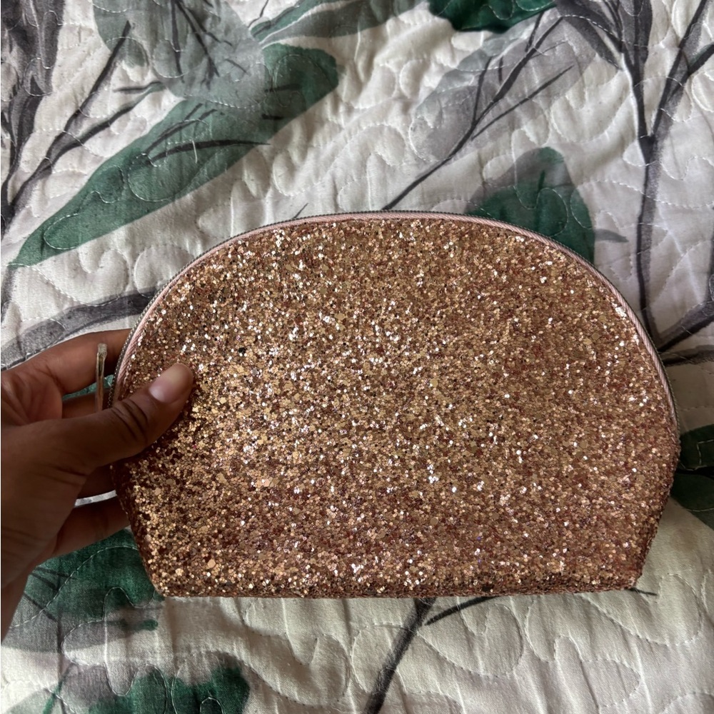 Glittering rose gold Estée Lauder Women's Clutch